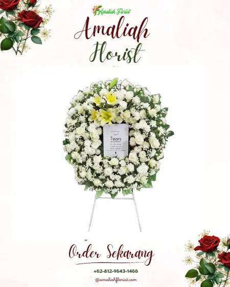 Krans Bunga Duka Gondangslamet